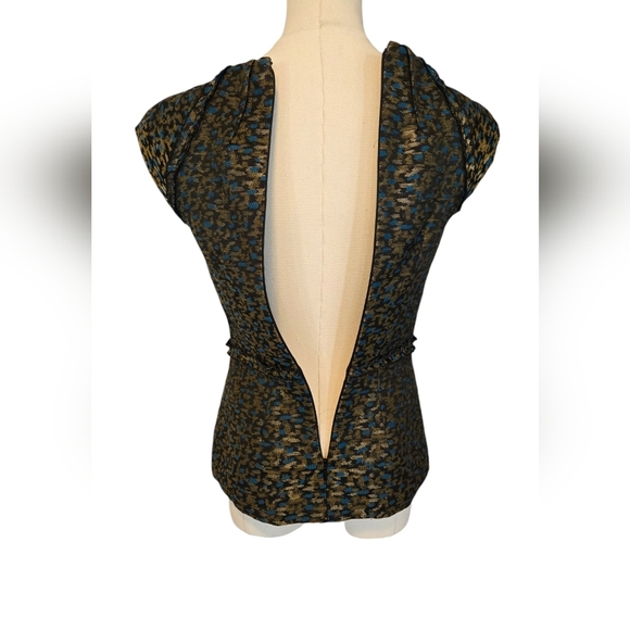 Boden Limited Edition Brocade Top - size 2 - Picture 4 of 11